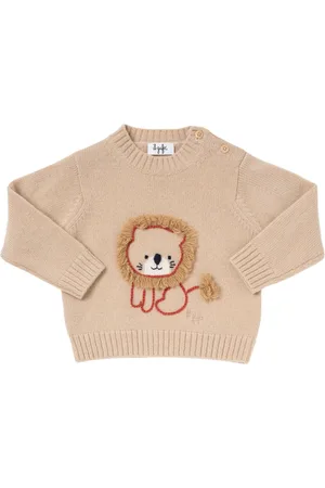 Il gufo Embroidered Wool Knit Sweater