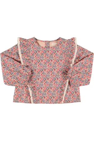Louise Misha Printed Cotton Twill Shirt