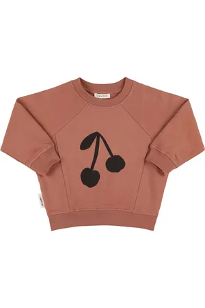 Liewood Cherry Print Organic Cotton Sweatshirt
