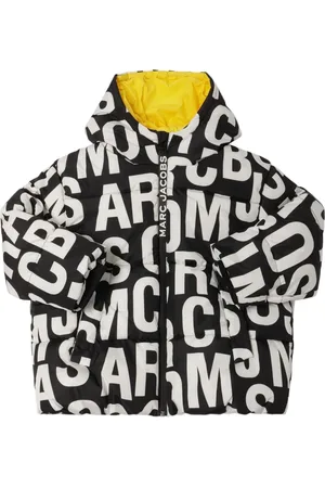 Marc Jacobs Hooded Monogram Poly Down Jacket