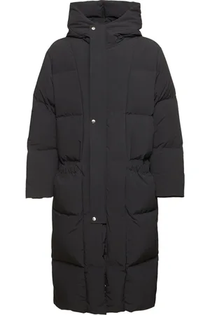 Jil Sander Hooded Nylon Down Long Jacket