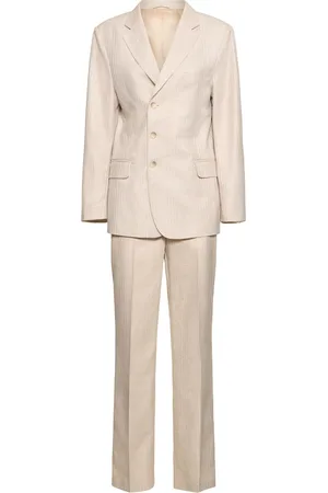 BETTTER Wrap Linen Blend Suit