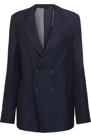 BETTTER Dina Wool & Linen Double Breast Blazer