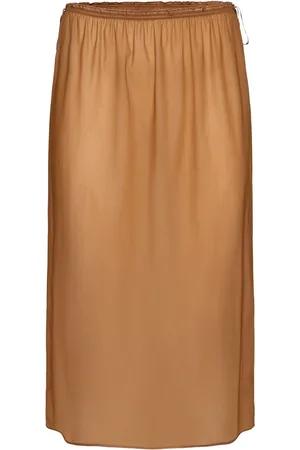Carven Stretch Mesh Midi Skirt
