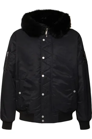 Moose Knuckles Denali Bomber Jacket W/ Shearling