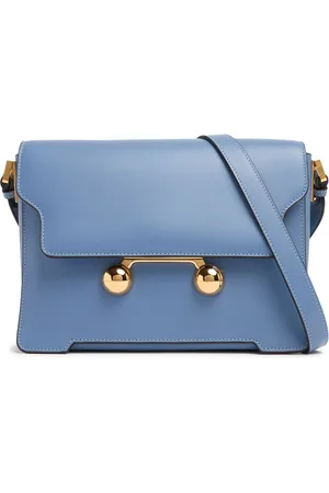 Marni Medium Trunkaroo Leather Shoulder Bag