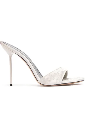 PARIS TEXAS 105mm Lidia Velvet Mules