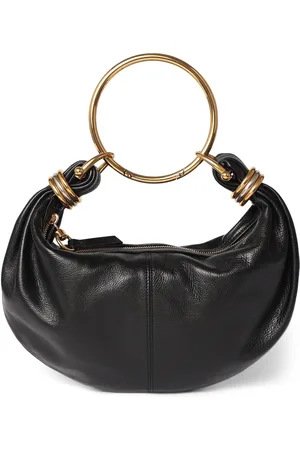 Chloé Bracelet Shiny Grained Leather Bag