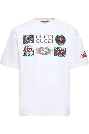 Gucci Logo Cotton Jersey T-shirt