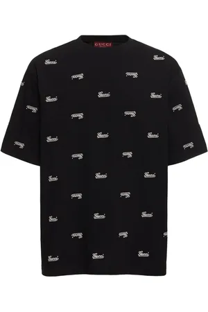 Gucci Logo Heavy Cotton Jersey T-shirt