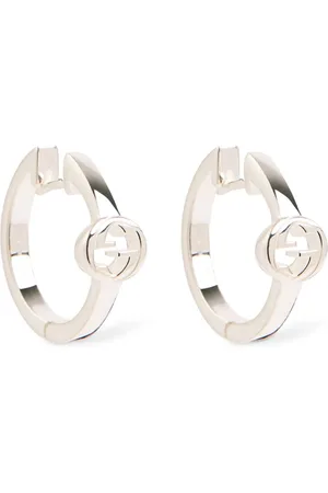 Gucci Interlocking Hoop Earrings