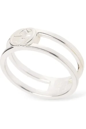 Gucci Interlocking Sterling Ring