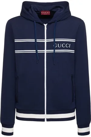 Gucci Logo Tech Zip-up Hoodie