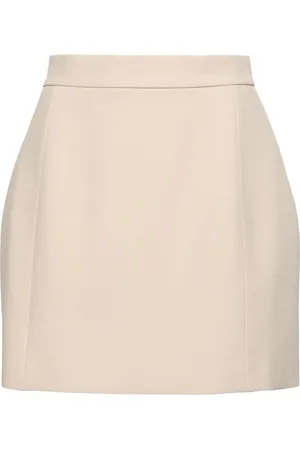 The Andamane Trisha Technical Crepe Mini Skirt