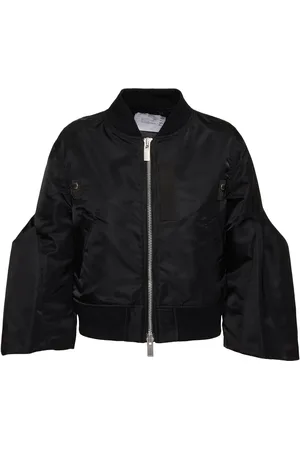 SACAI Nylon Twill Bomber Jacket
