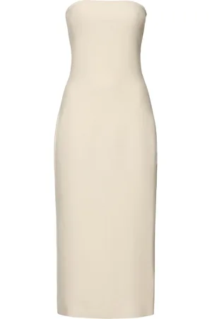 GABRIELA HEARST Immanuel Strapless Wool Knit Long Dress