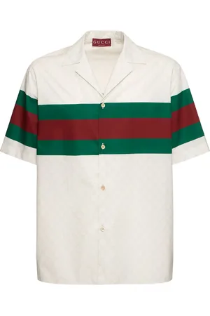 Gucci 1921 Web Cotton Shirt