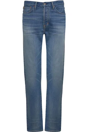Tom Ford Broken Denim Twill Jeans