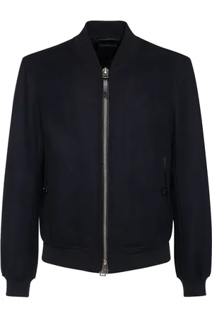 Tom Ford Light Felted Bomber Jacket