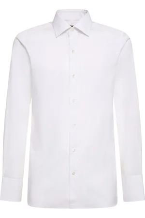 Tom Ford Cotton Poplin Slim Fit Shirt