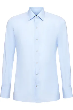 Tom Ford Cotton Poplin Slim Fit Shirt