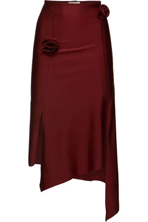 COPERNI Flower Jersey Midi Skirt