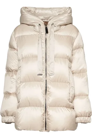 Max Mara Seia Hooded Waterproof Down Jacket W/zip