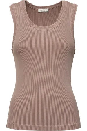 AGOLDE Poppy Cotton Blend Jersey Tank Top