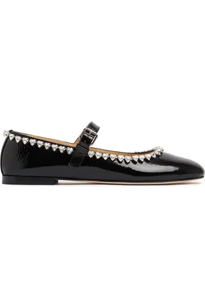 Mach & Mach 10mm Audrey Patent Leather Mary Janes
