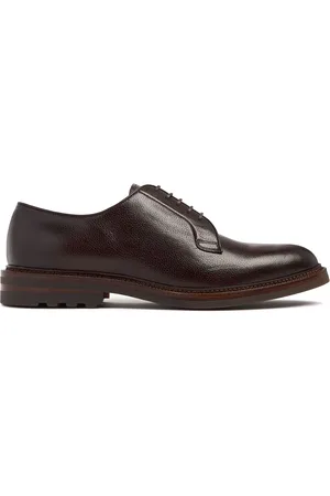 Brunello Cucinelli Leather Derby Shoes