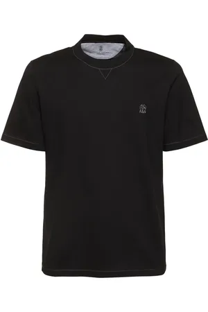 Brunello Cucinelli Cotton Logo T-shirt