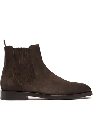 Brunello Cucinelli Suede Chelsea Boots
