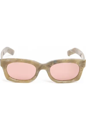 Retrosuperfuture Ambos Roccia Squared Acetate Sunglasses