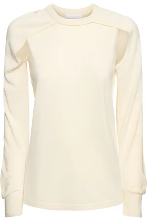 Helmut Lang Wool & Silk Knit Shrug