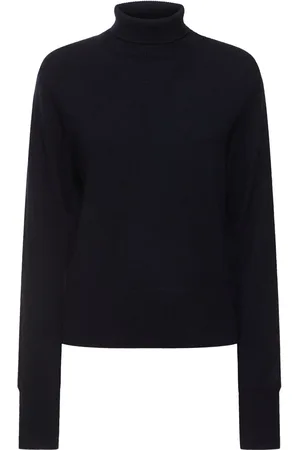 Totême Cropped Cashmere Turtleneck Sweater