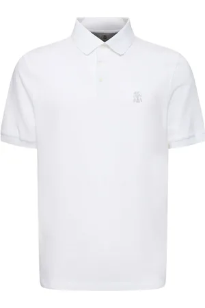 Brunello Cucinelli Logo Piquet Polo