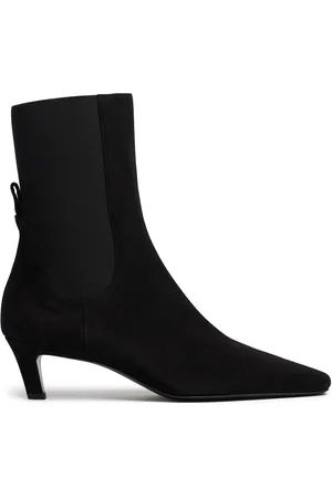 Totême 60mm The Mid Suede Ankle Boots