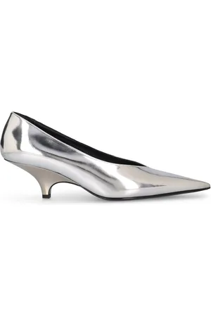 Totême 55mm The Wedge-heel Mirror Pumps