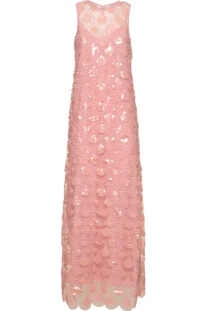 ROTATE Embellished Sleeveless Maxi Dress