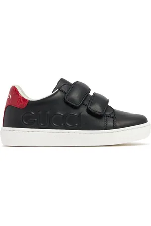 Gucci Embossed Leather Sneakers