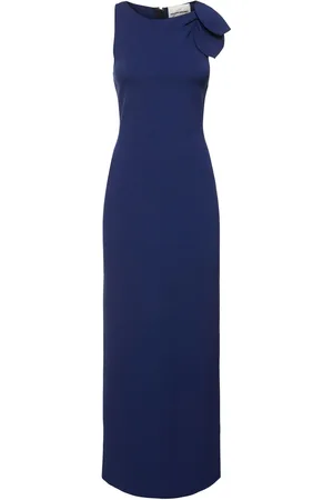 Roland Mouret Stretch Viscose Flat Knit Long Dress