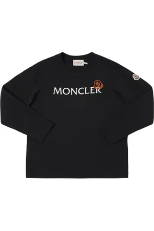 Moncler Logo Cotton Long Sleeve T-shirt