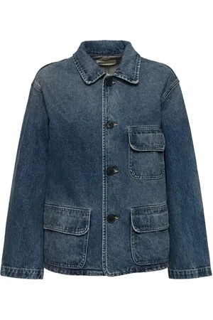 NILI LOTAN Cowan Cotton Denim Jacket