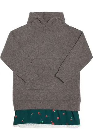 Nº21 Hooded Wool Blend Knit Dress