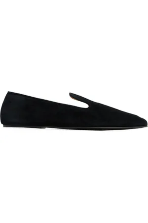 The Row Brent Leather Loafers