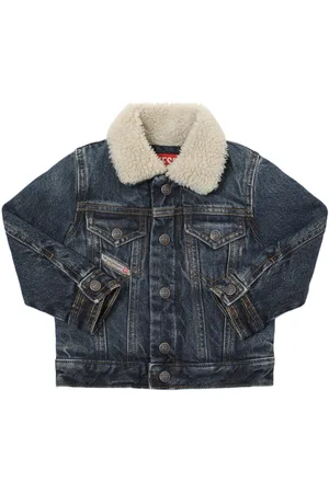 Diesel Denim & Faux Fur Jacket