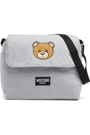 Moschino Printed Cotton Changing Bag W/ Mat