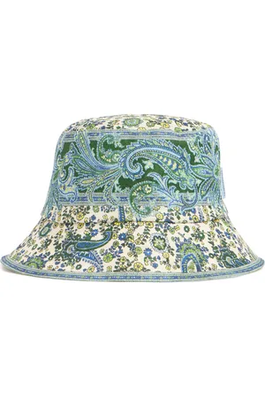 ZIMMERMANN Printed Canvas Bucket Hat