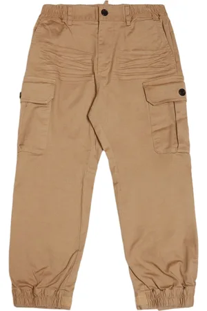 Dsquared2 Cotton Blend Gabardine Cargo Pants