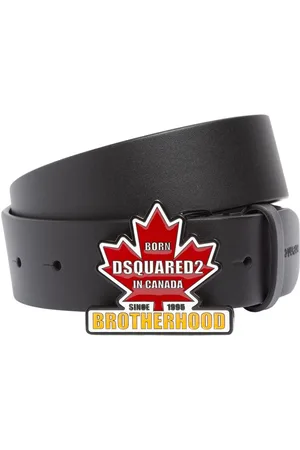 Dsquared2 Logo Leather Belt